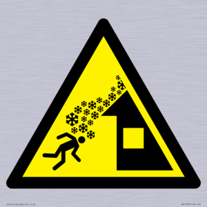 W040 Warning: Roof avalanche